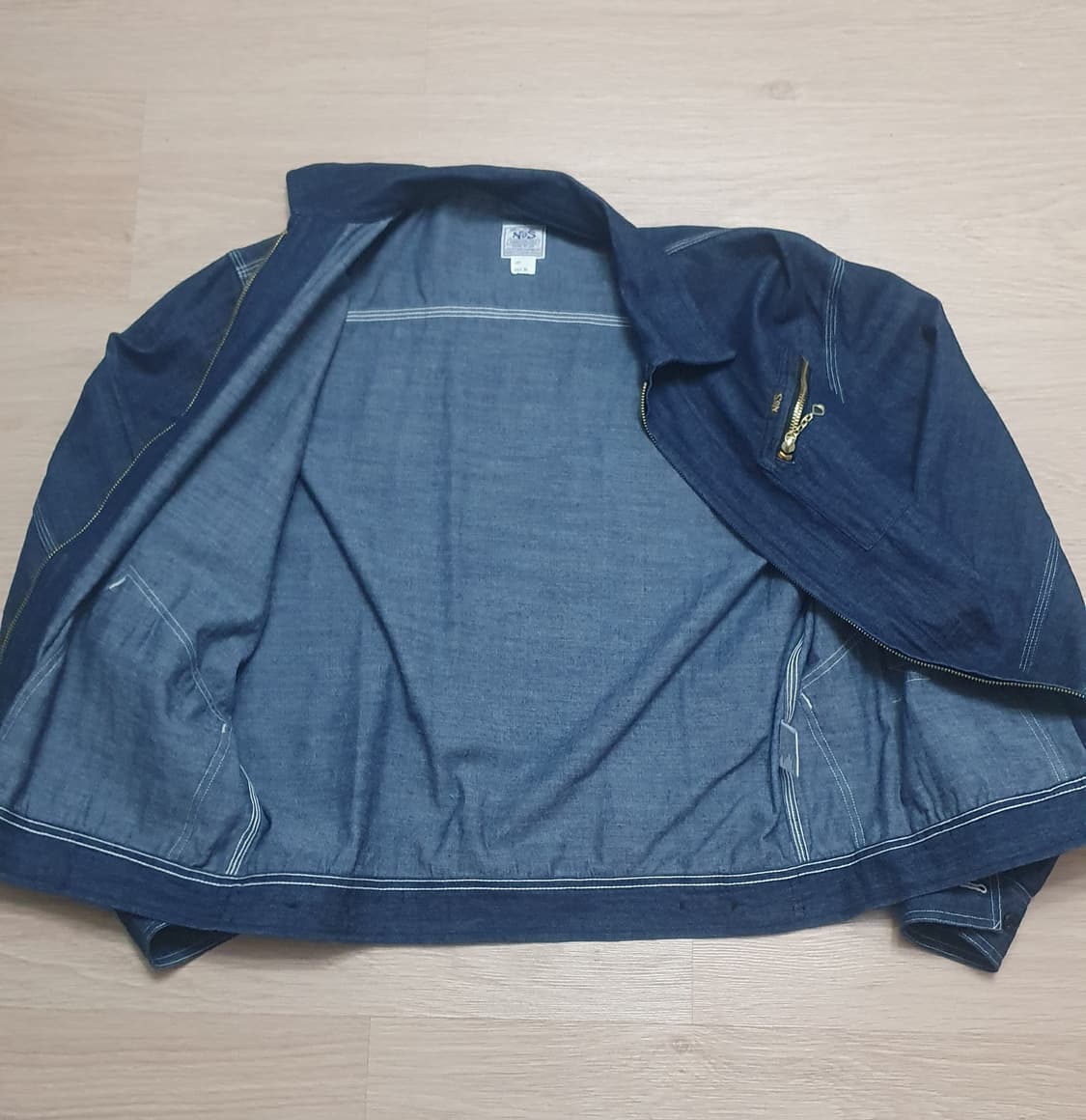 논스탁 슬럽데님 워크자켓 M 새상품 상품이미지4