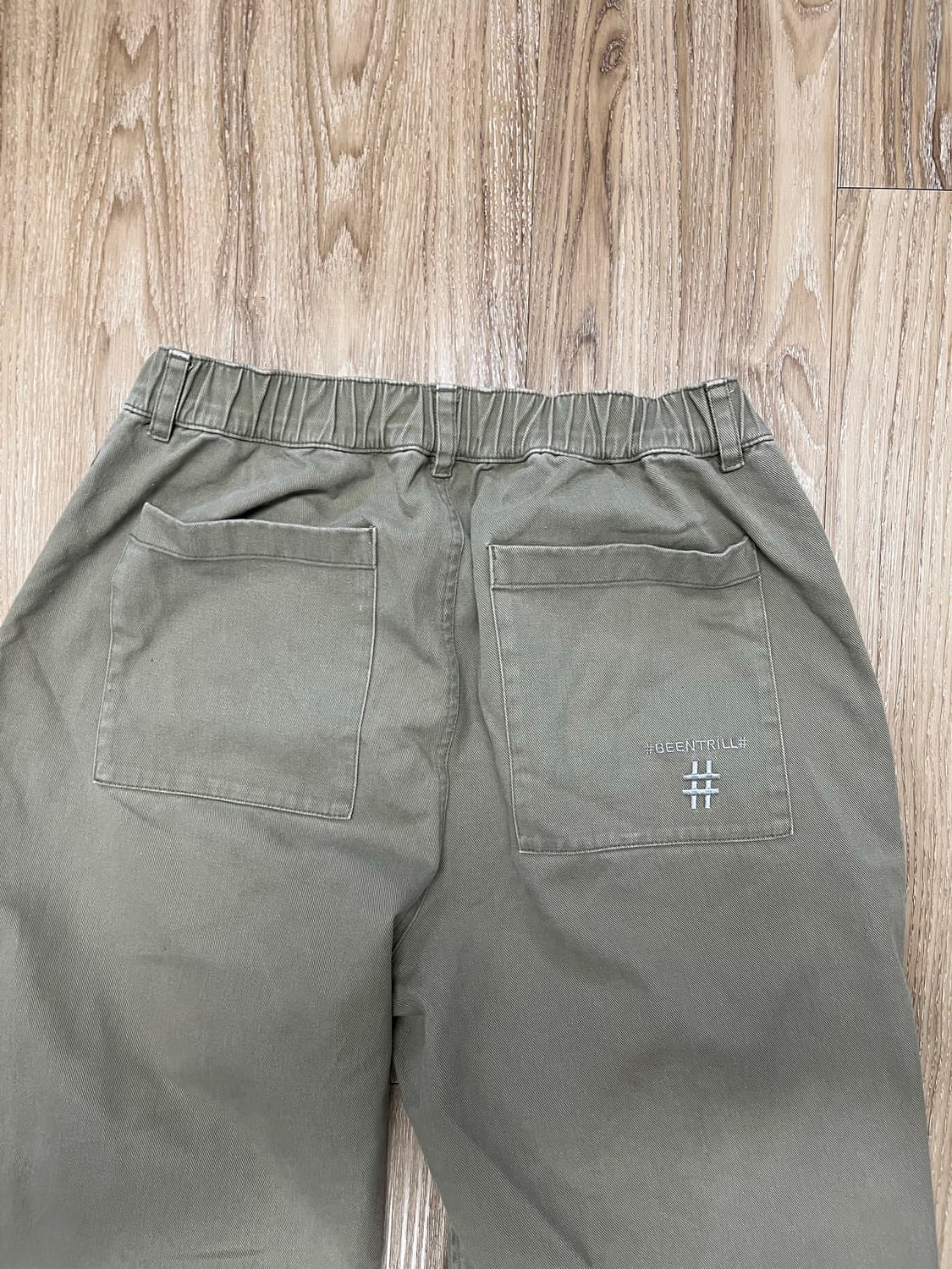 빈트릴 이지 코튼 와이드 팬츠 XL 상품이미지5