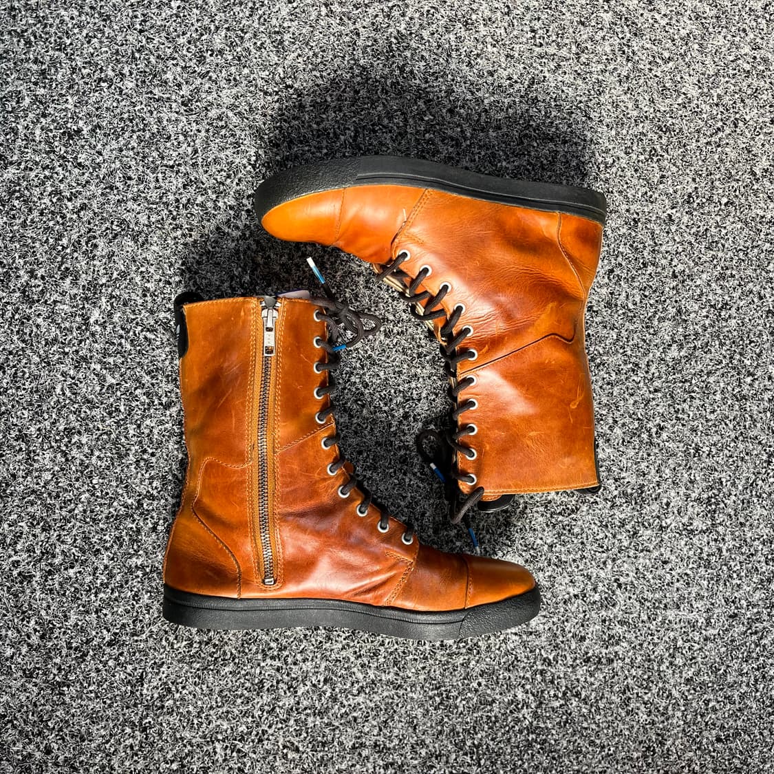 빈티지 아디다스 가죽 부츠  상품이미지5