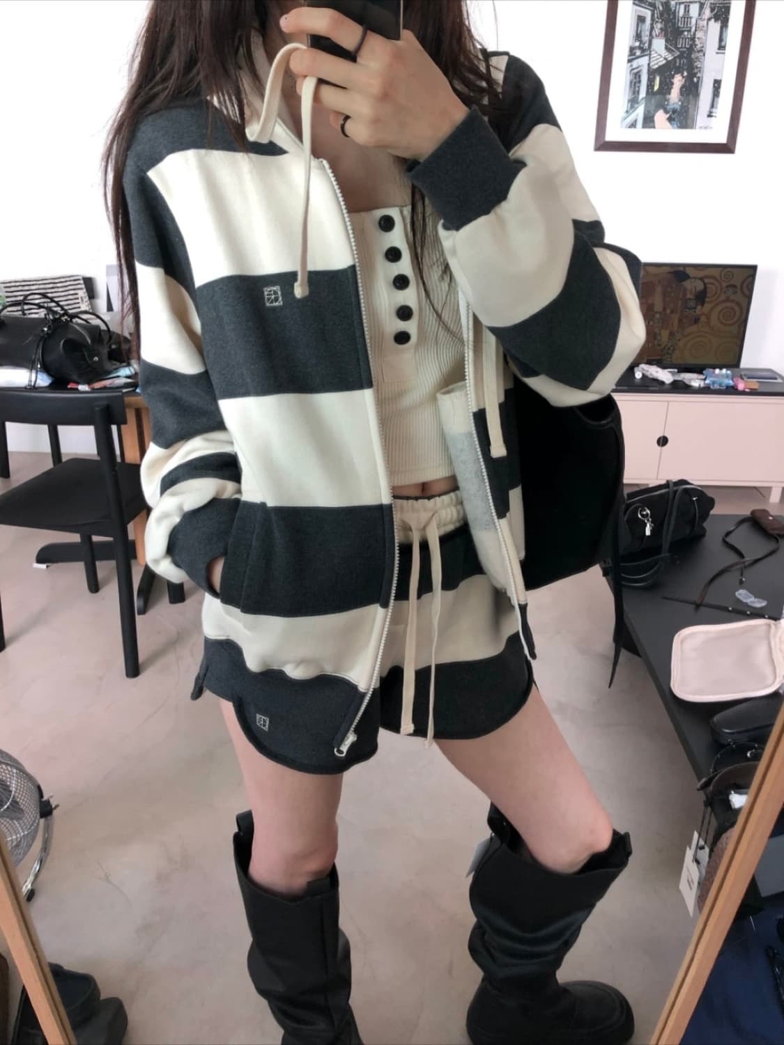 714center HIGHTEEN TRACK SET (CHARCOAL) 상품이미지1