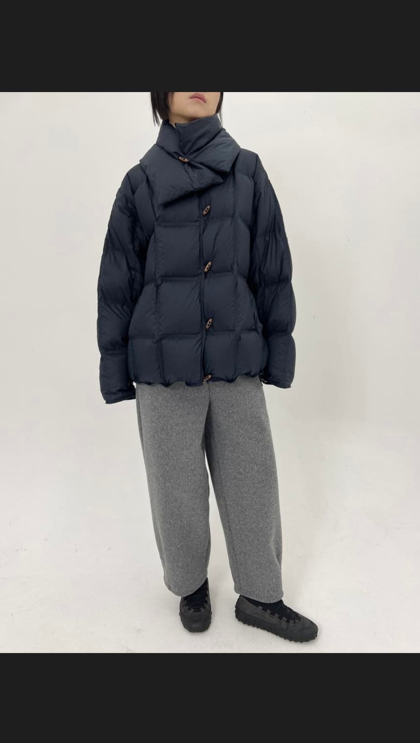 바이민 구스 머플러 패딩 상품이미지1