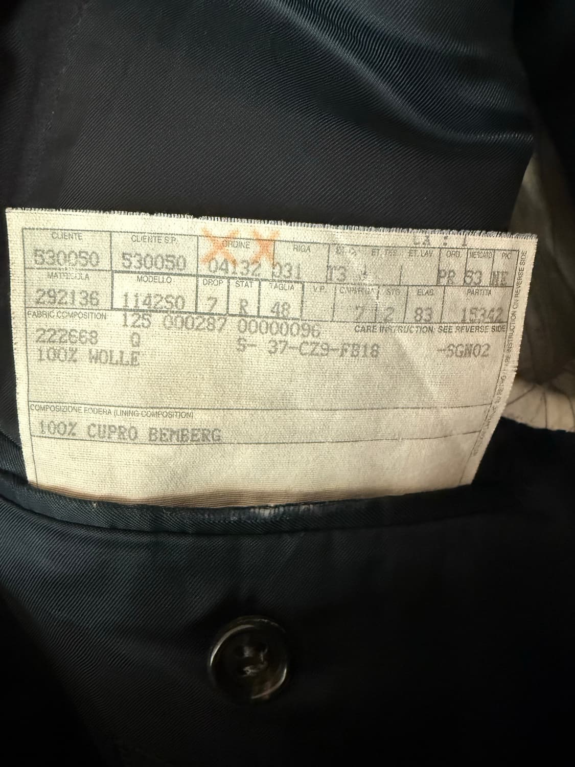 에르메네질도 제냐 3버튼 블레이져 상품이미지4