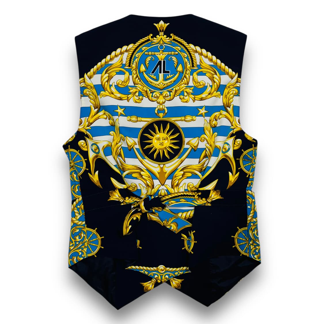 안드레루치아노 90s 바로크 수바주 패턴 베스트/조끼 상품이미지3