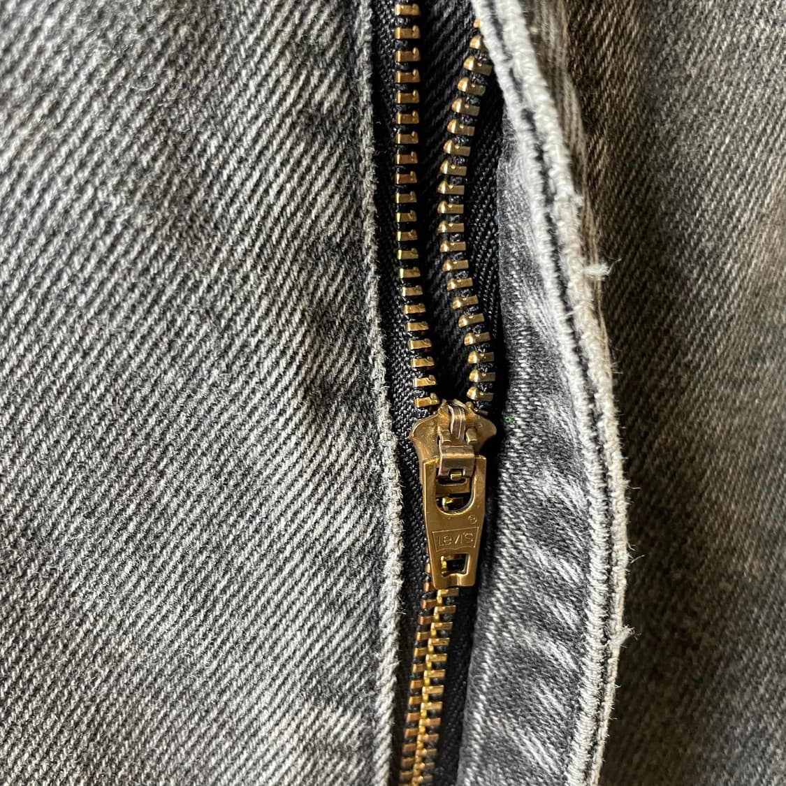 90s 리바이스550 흑청데님팬츠 상품이미지5