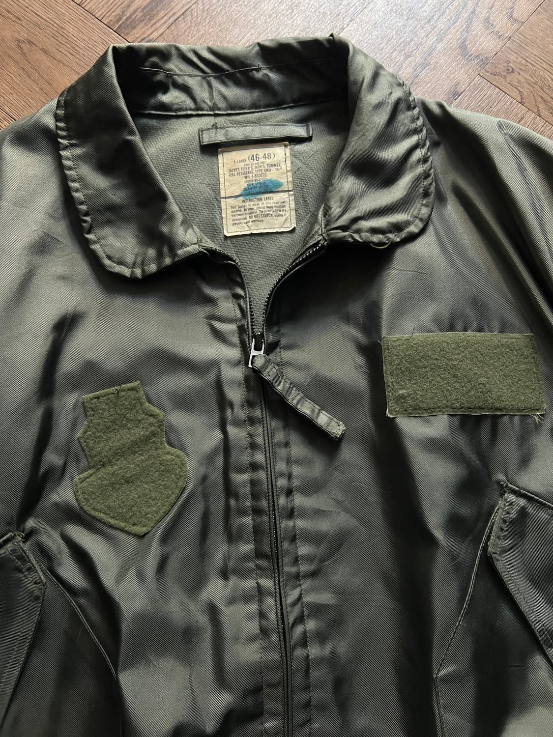 [XL]90's 오리지널 미 공군 CWU-36P 항공 점퍼 상품이미지3