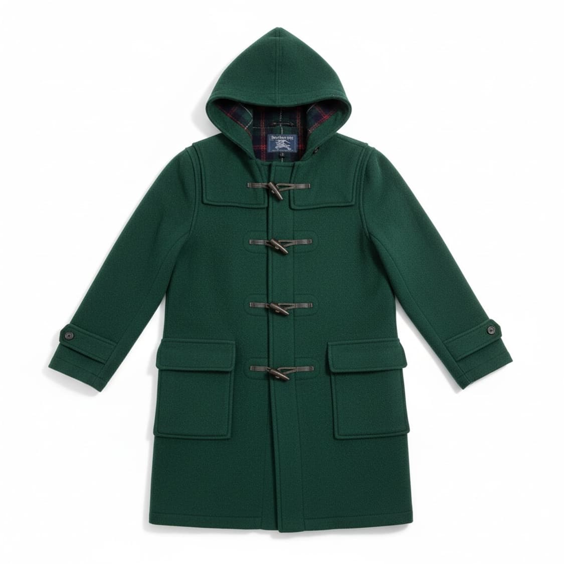 버버리 그린 더플코트 S 상품이미지1