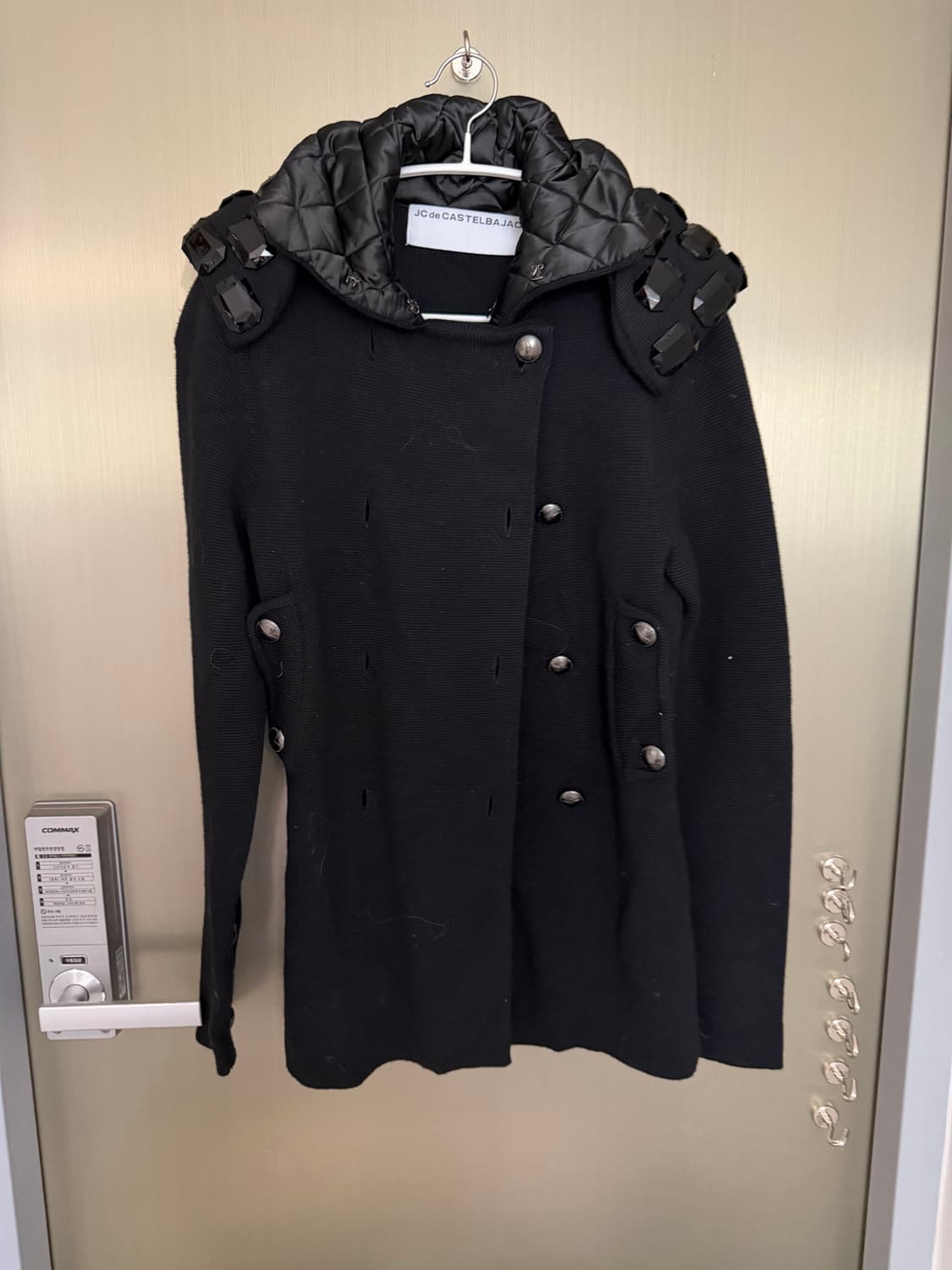 JCde CASTELBAJAC 블랙 가디건 상품이미지1