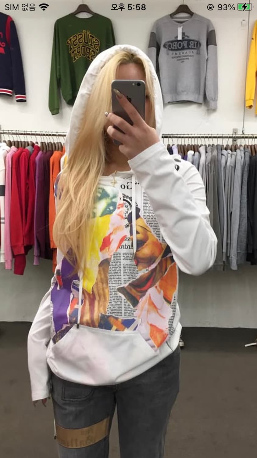 존갈리아노 페이퍼 후드 상품이미지9