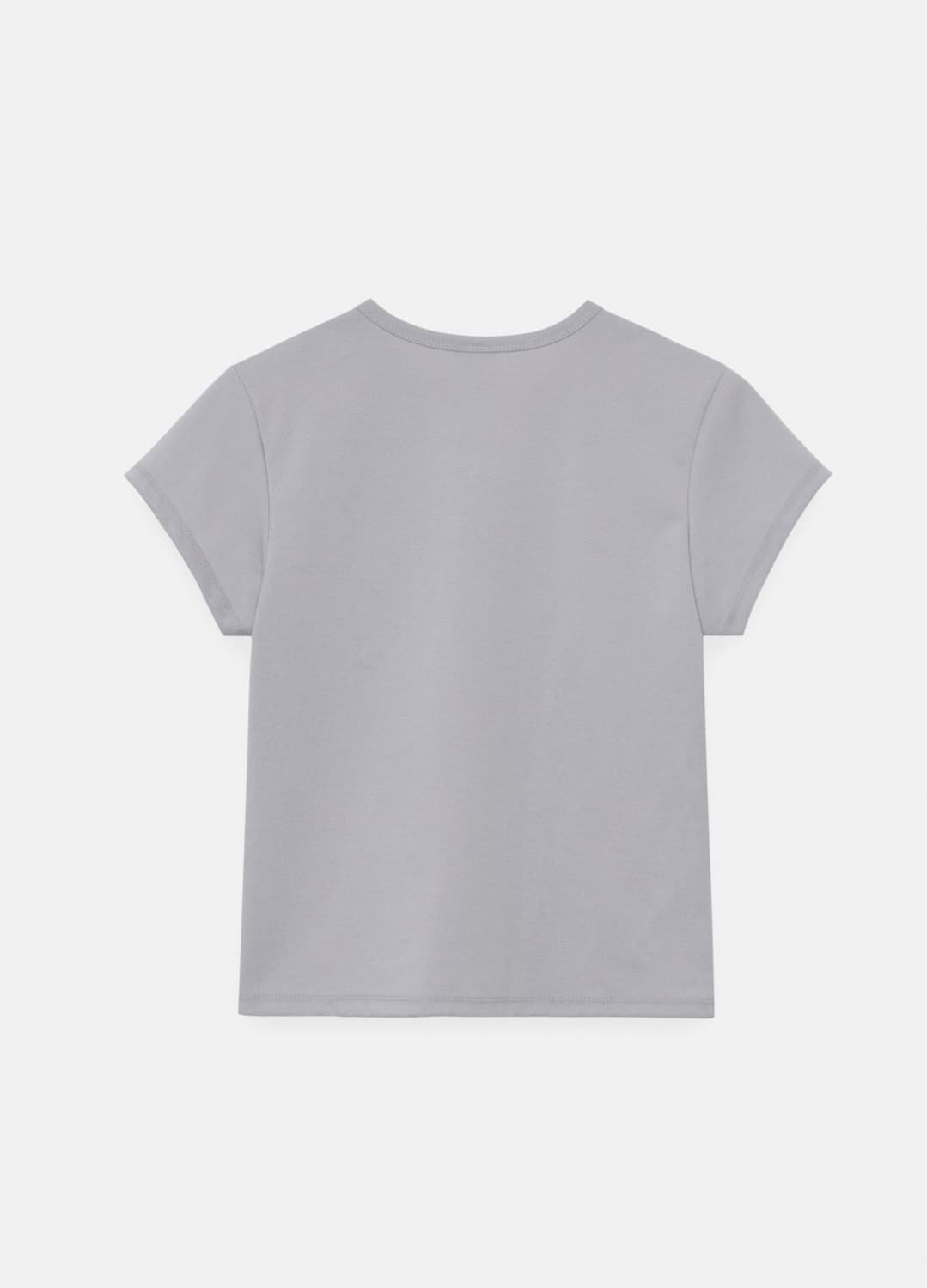 엔조블루스 파스텔 캡 슬리브 티셔츠 Light Grey 상품이미지7