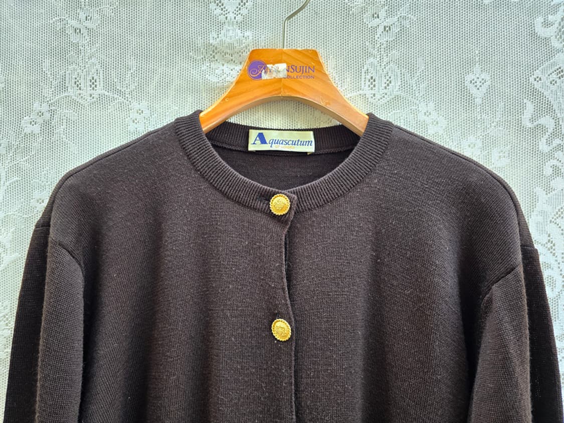 아쿠아 스큐텀 금장 가디건 상품이미지2