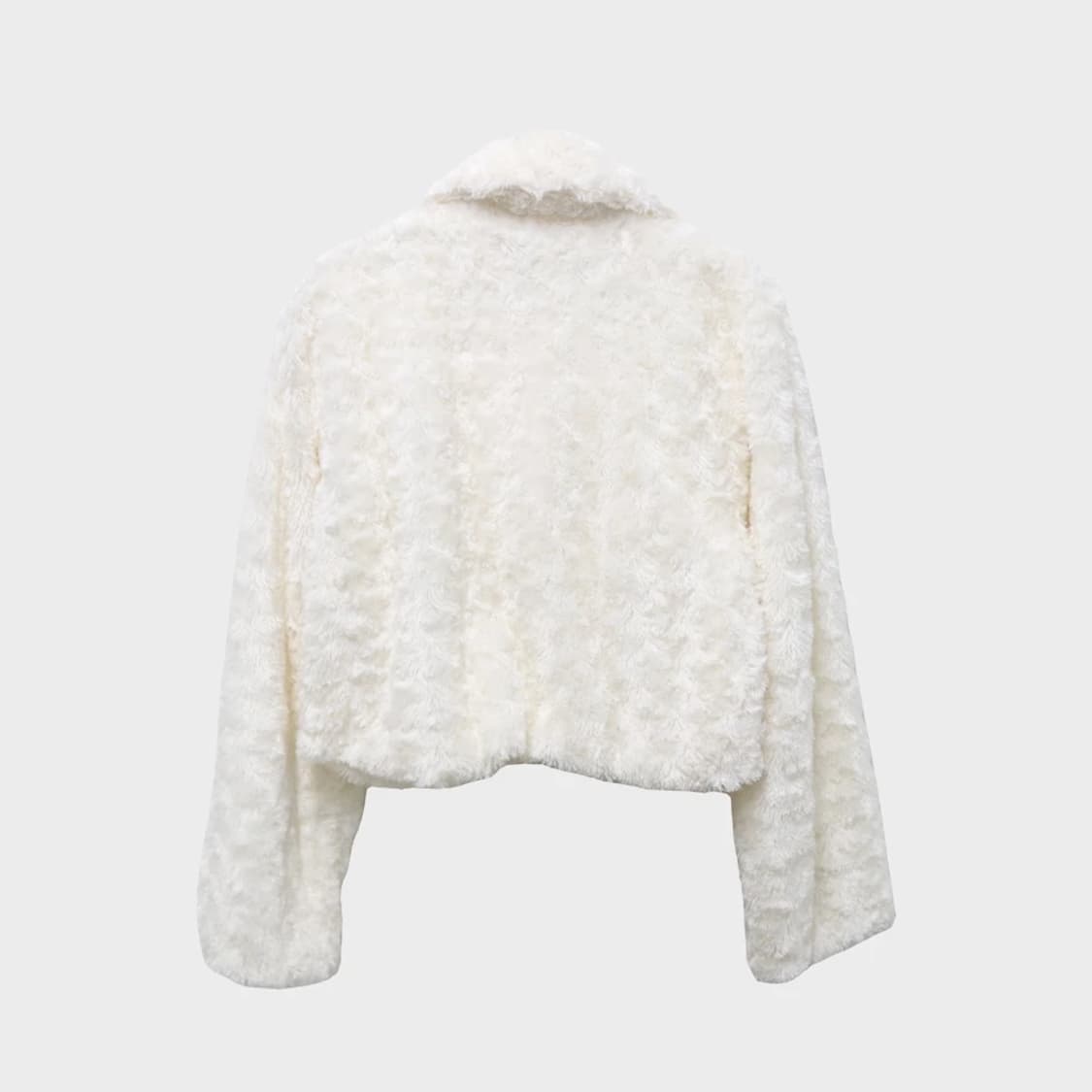 HAPTIC FLAVOR 아이보리 퍼 자켓 60249 상품이미지2