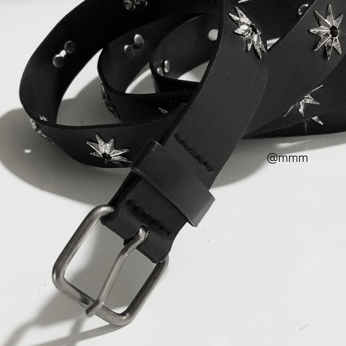 [Unisex] 별 아일렛 가죽벨트 상품이미지9