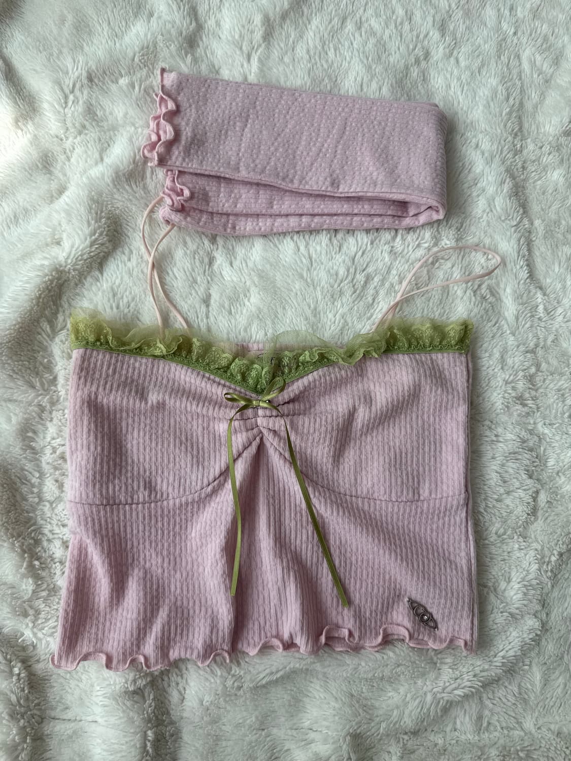 체리퀴리 나시+워머 세트 상품이미지2