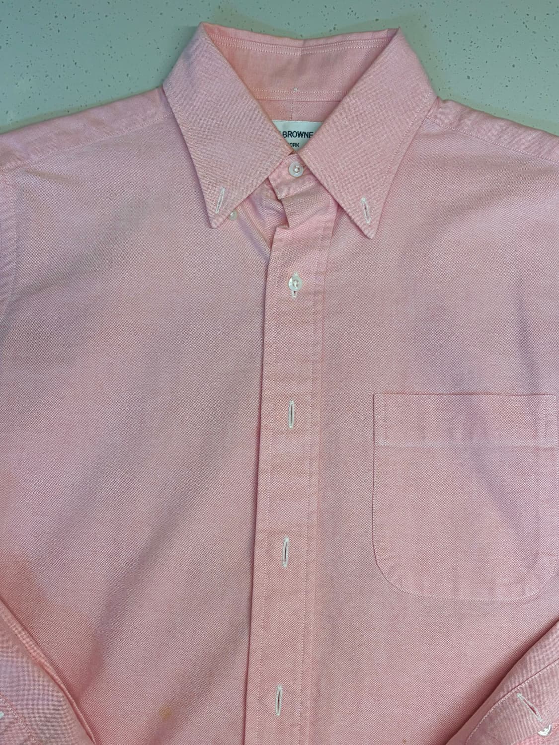 톰 브라운 아카이브 핑크 셔츠 [size 2] 상품이미지2
