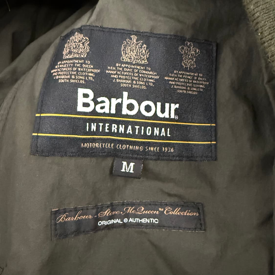 [정품/M] 바버 스티브맥퀸 헤링턴 자켓 b16 상품이미지6