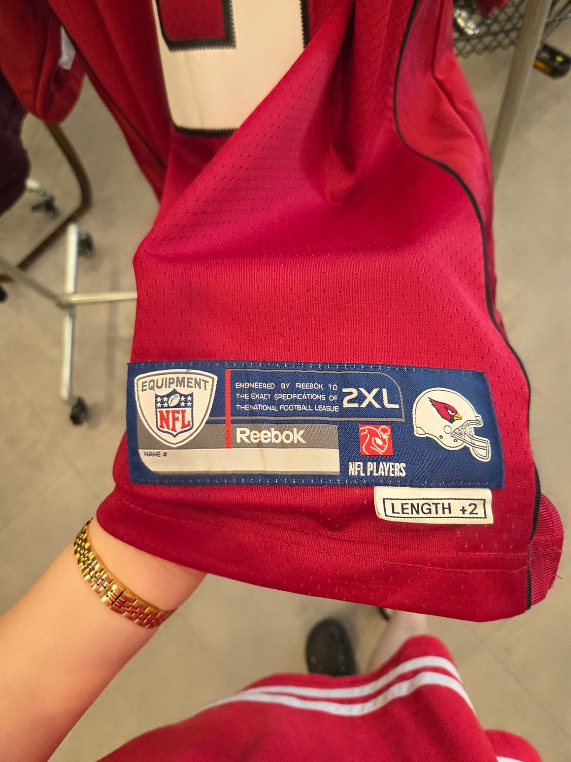 [빈티지] 리복 NFL 애리조나 카디널스 #15 저지 상품이미지5