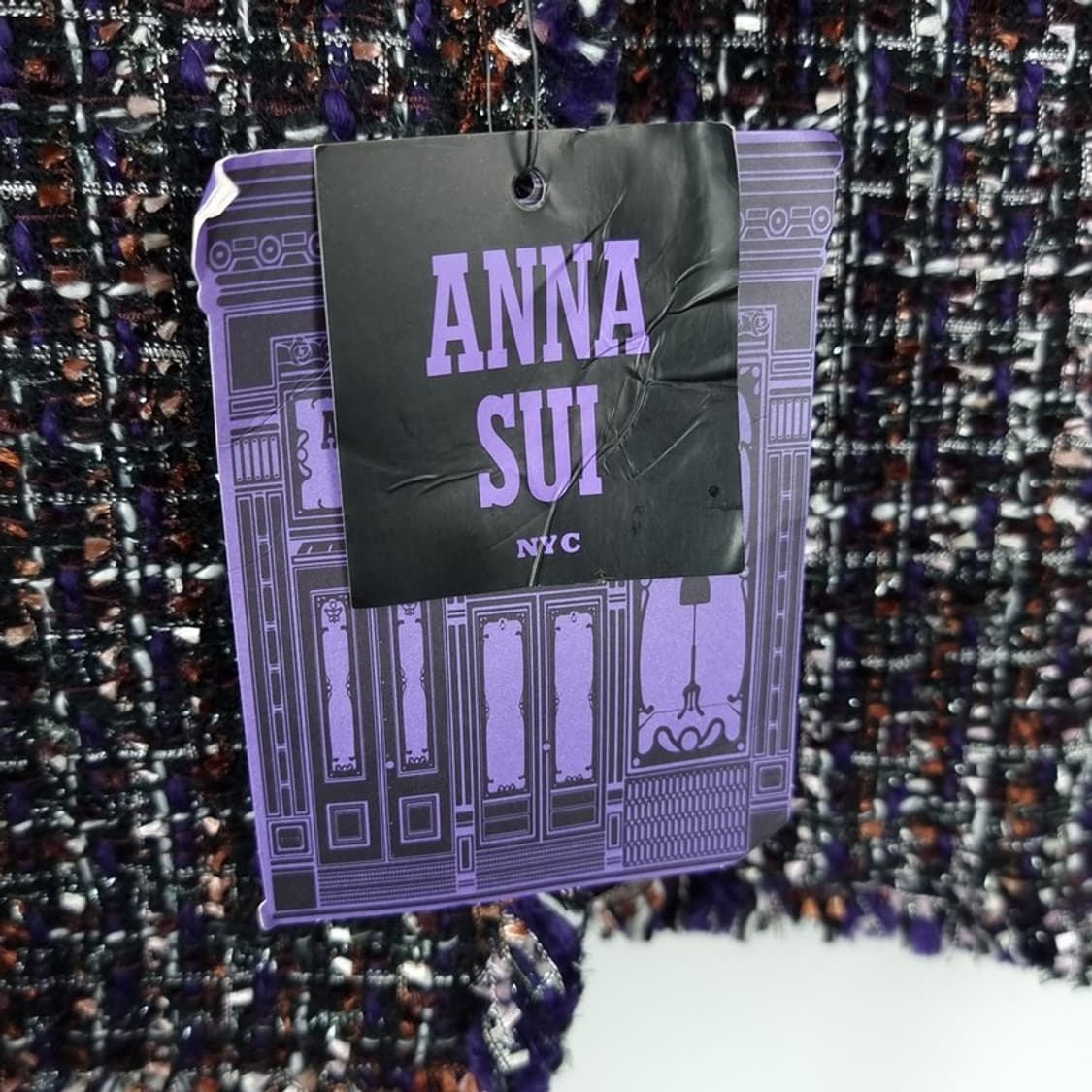 [안나수이](새상품) 트위드 블레이저 자켓 P01309 상품이미지6