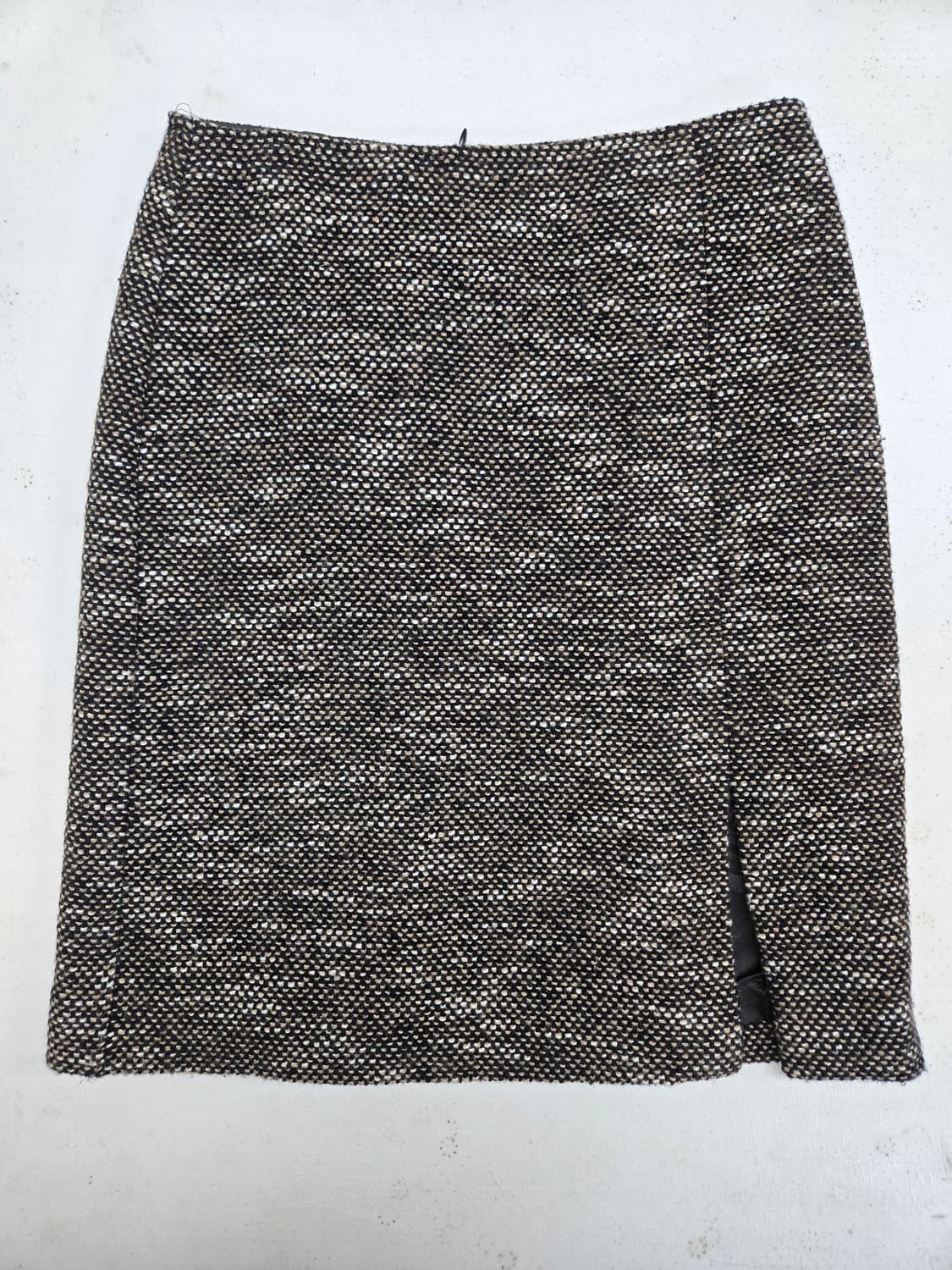 막스앤코 트위드 미니 스커트 블랙 슬릿 막스마라 상품이미지1