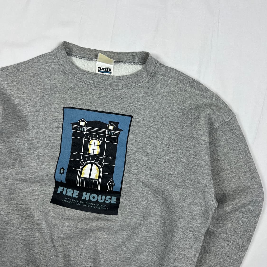 90‘s 고스트버스터즈 파이어하우스 프린트 스웻셔츠 맨투맨 상품이미지2