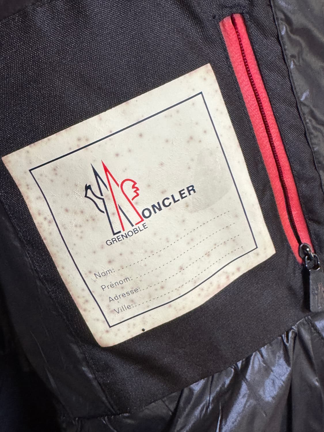 따뜻한 몽클레르 그레노블 구스다운 패딩 블랙 (3) 100~-110 상품이미지5