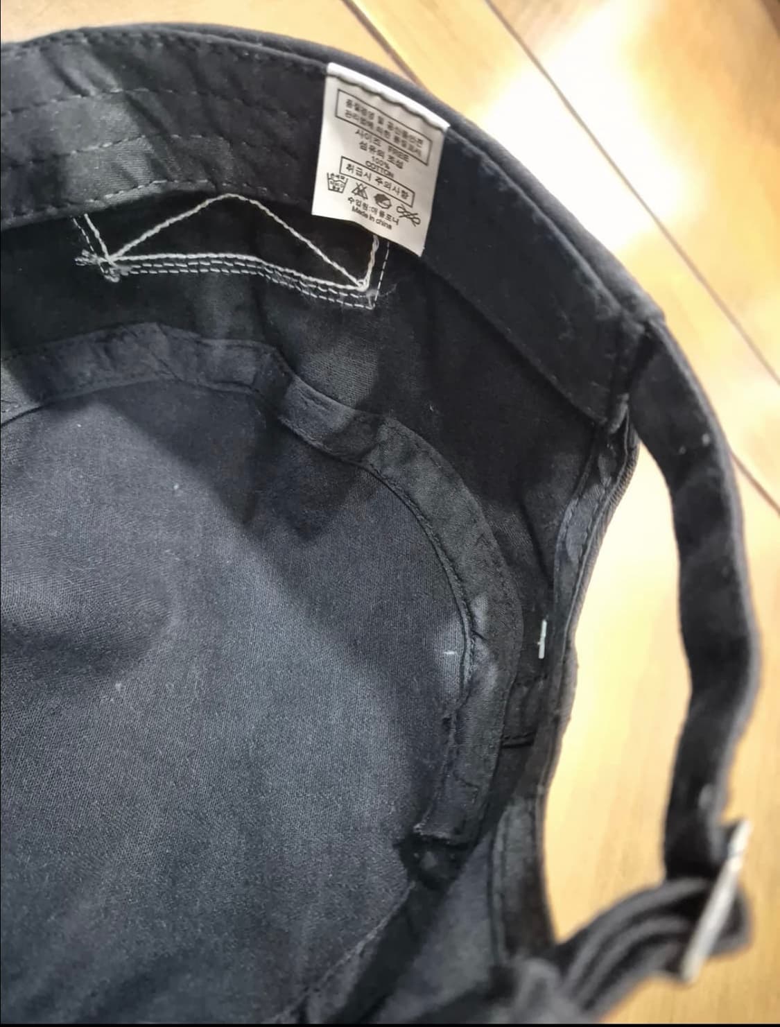 블랙 밀리터리 캡 상품이미지5