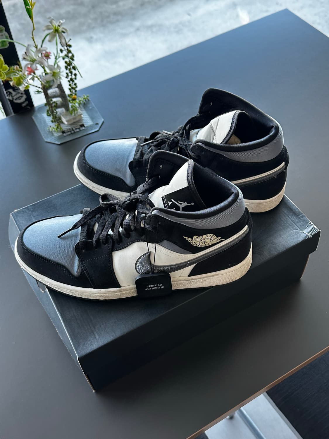 nike jodan satin grey toe 상품이미지2