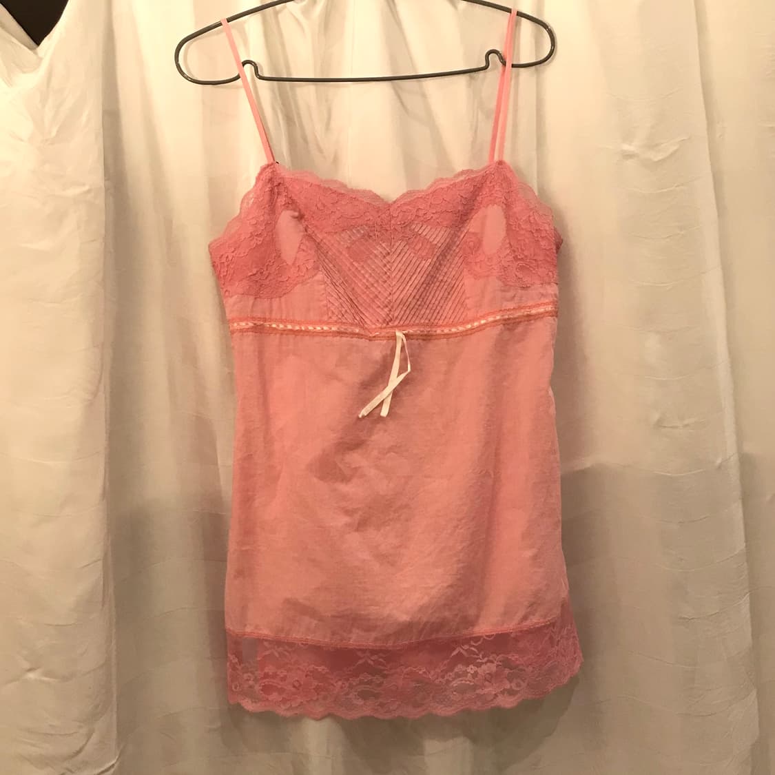 Vintage 갸루 페어리 핑크 슬리브리스 상품이미지5