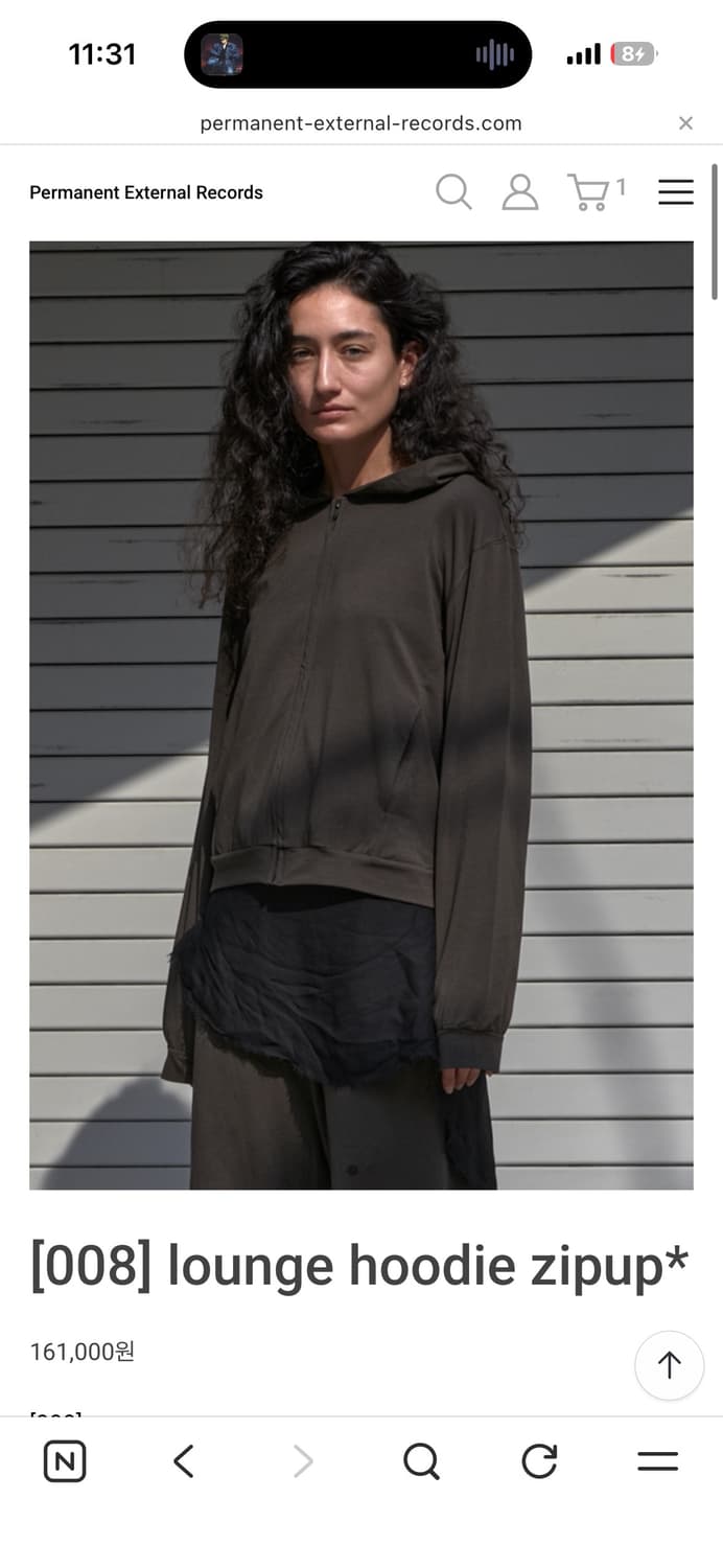 머듈 라운지 후디 올리브 2 상품이미지1