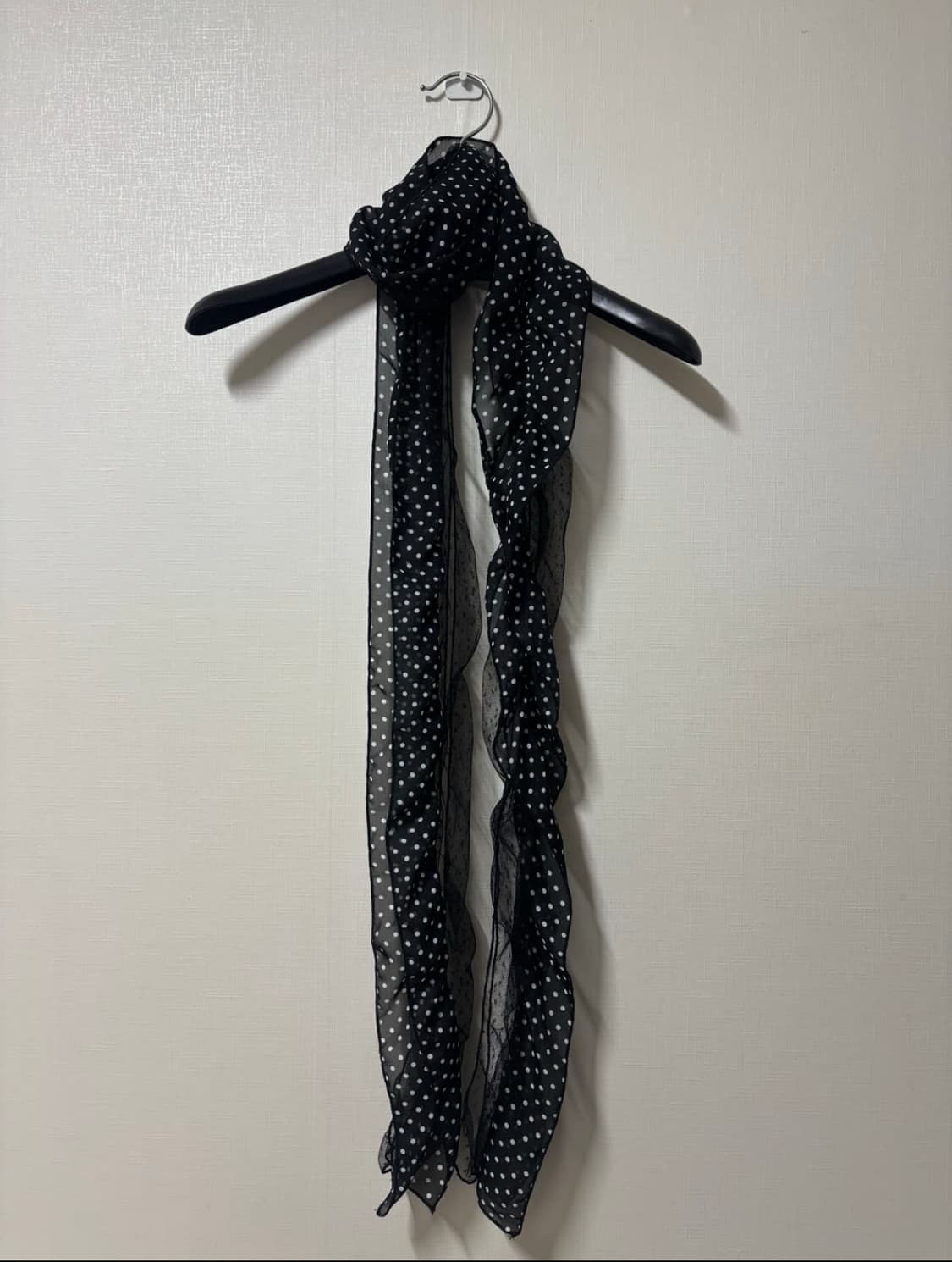 도트 시폰 스카프 상품이미지1