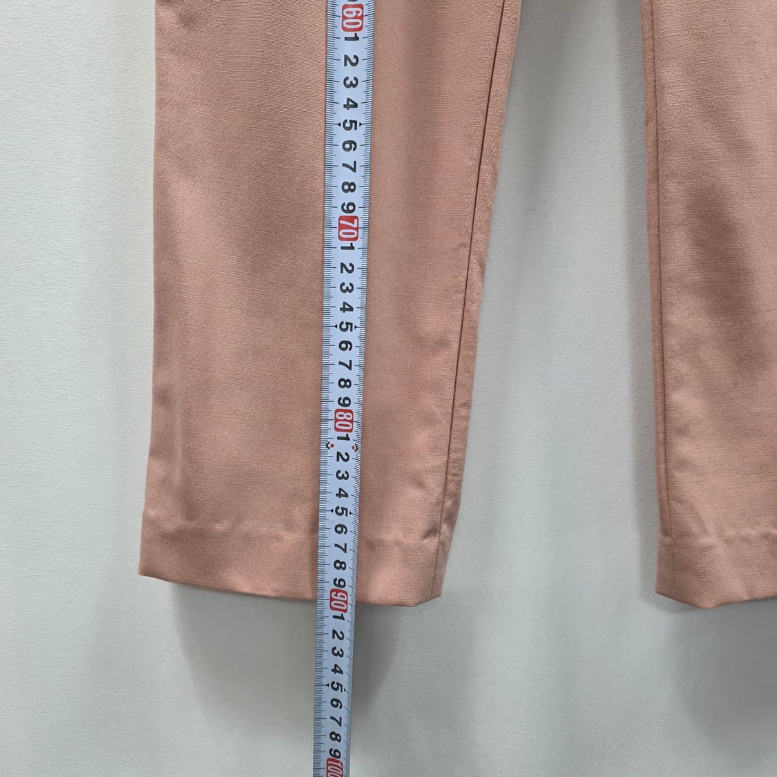 1041 미샤 MICHA 이태리원단 슬랙스 / 울 모헤어 / 55  핑크 상품이미지7