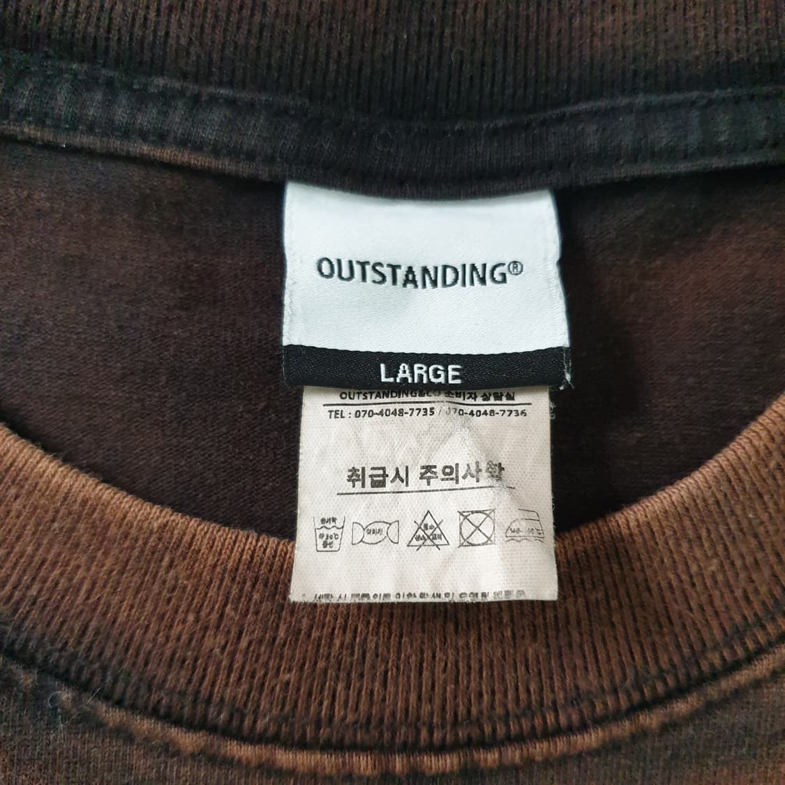 [무료배송] OUTSTANDING 반팔 티셔츠 상품이미지2