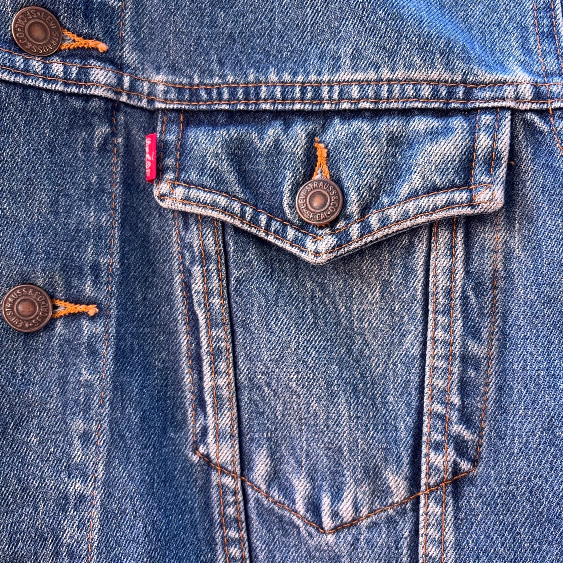 80s 리바이스 Levi’s 데님 트러커 자켓 상품이미지4