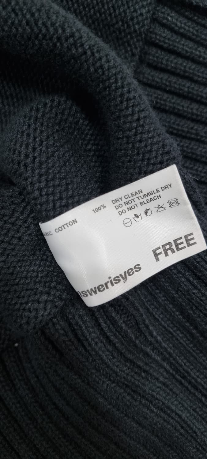 앤써이즈예스 퍼지 워싱 니트집업 Free _ 여성 상품이미지10