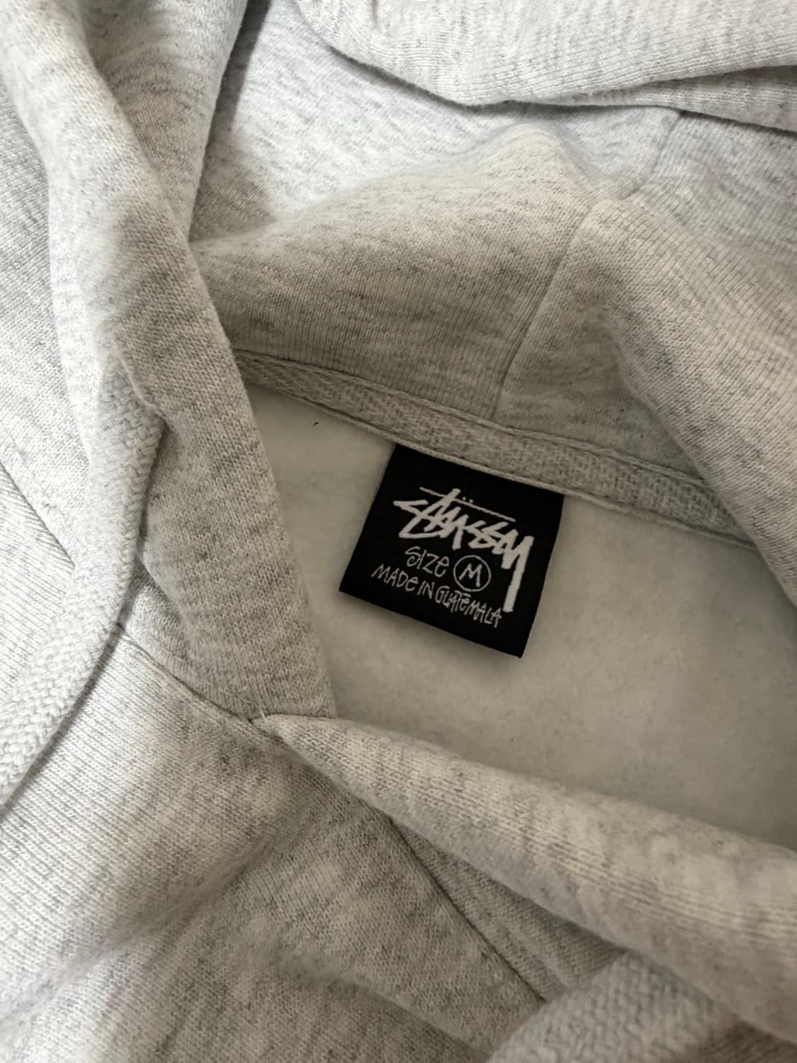 스투시 x 아워레가시 워크샵 드롭 쉐도우 후드 애쉬 헤더 M 상품이미지2