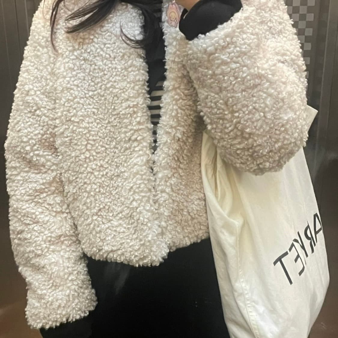 테디자켓  뽀글이 숏자켓 상품이미지3