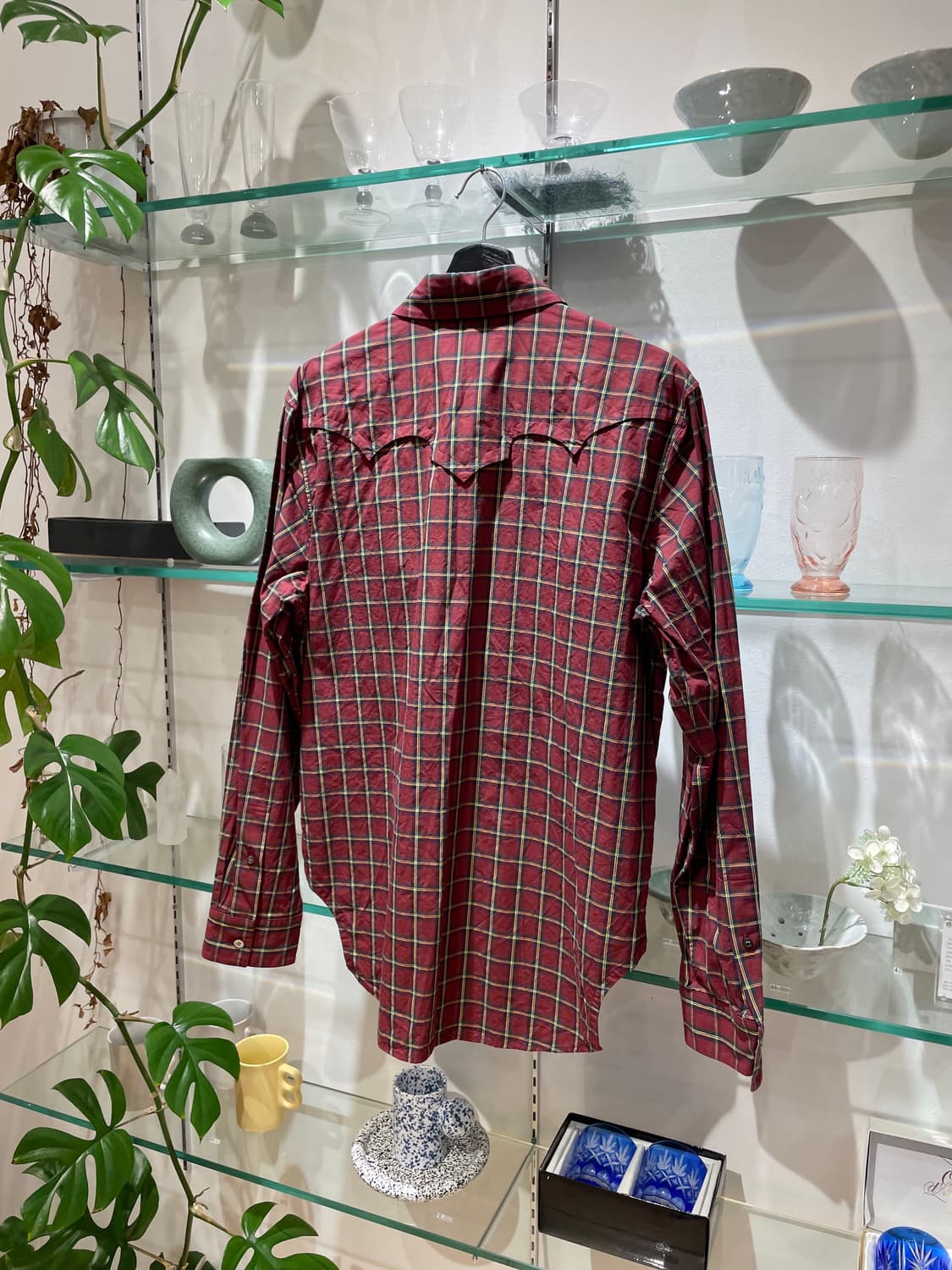TOGA TOO plaid western shirt 상품이미지5