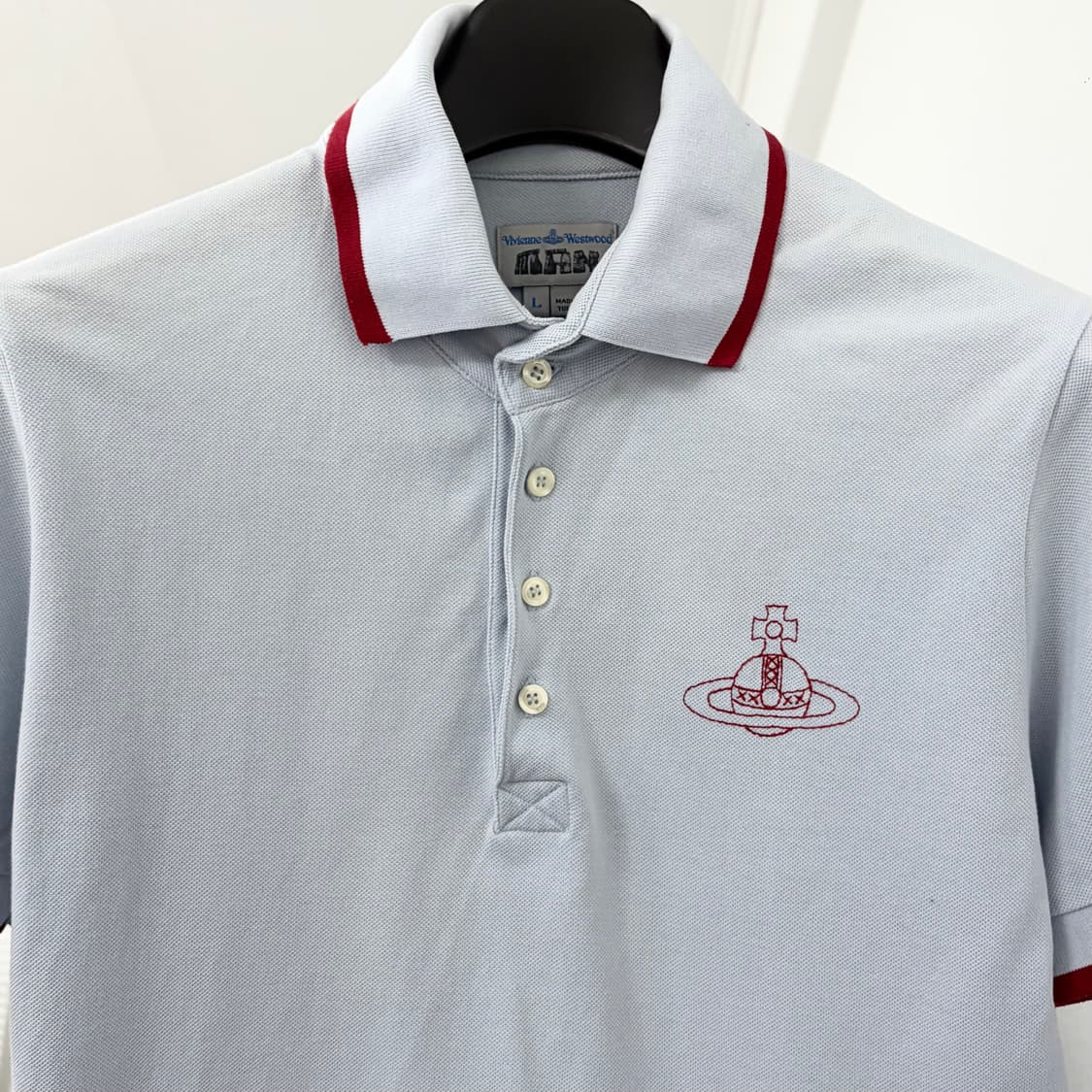 비비안웨스트우드 Orb 카라넥 반팔 티셔트 상품이미지5