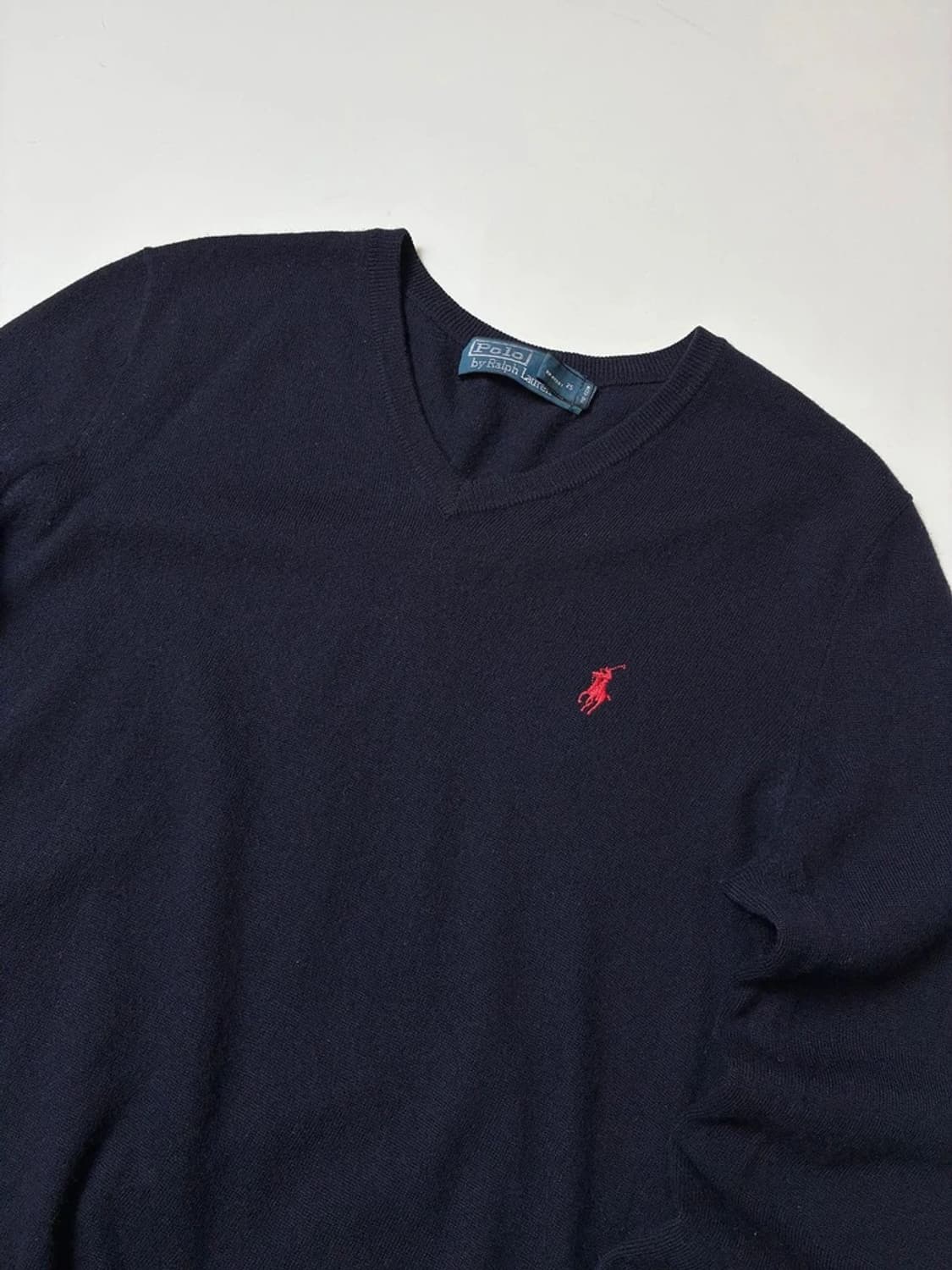 폴로 랄프로렌 메리노울 브이넥 니트 PN8400 상품이미지2