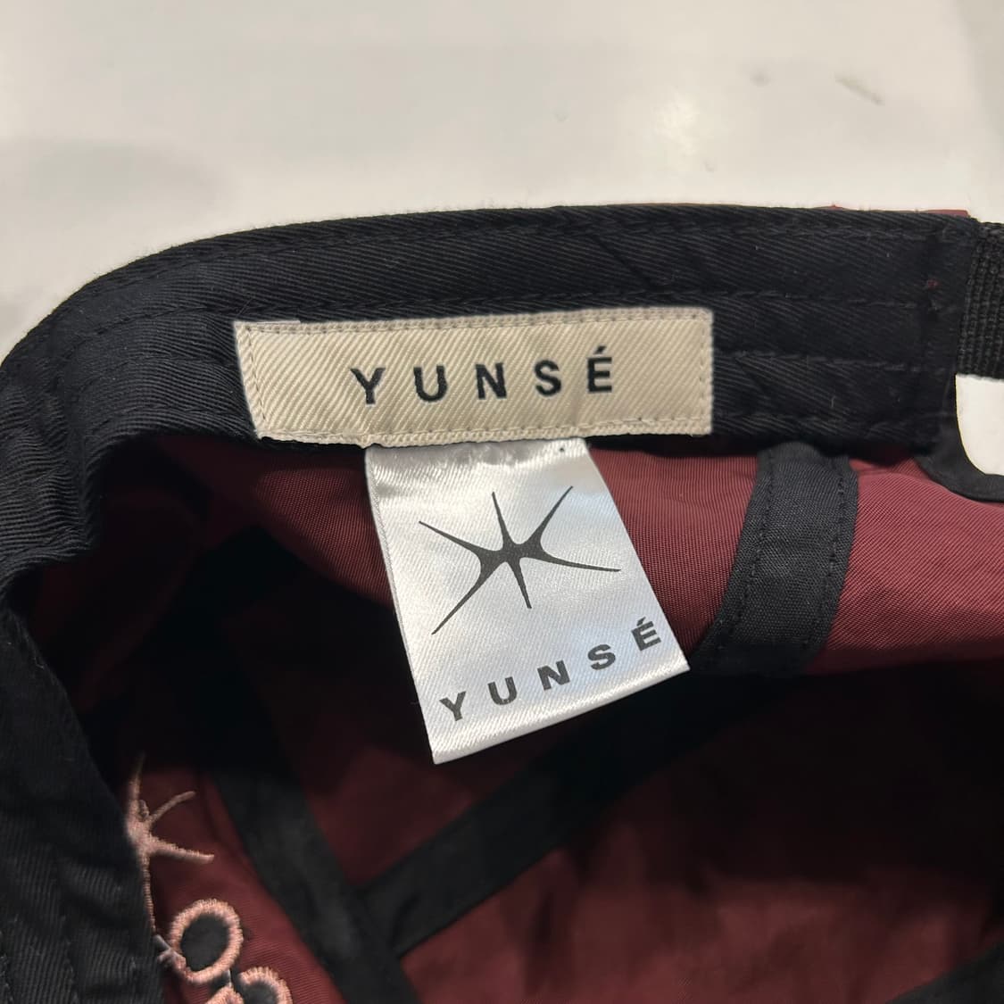 YUNSE 윤세 EGO 나일론 캠프캡 버건디 상품이미지6