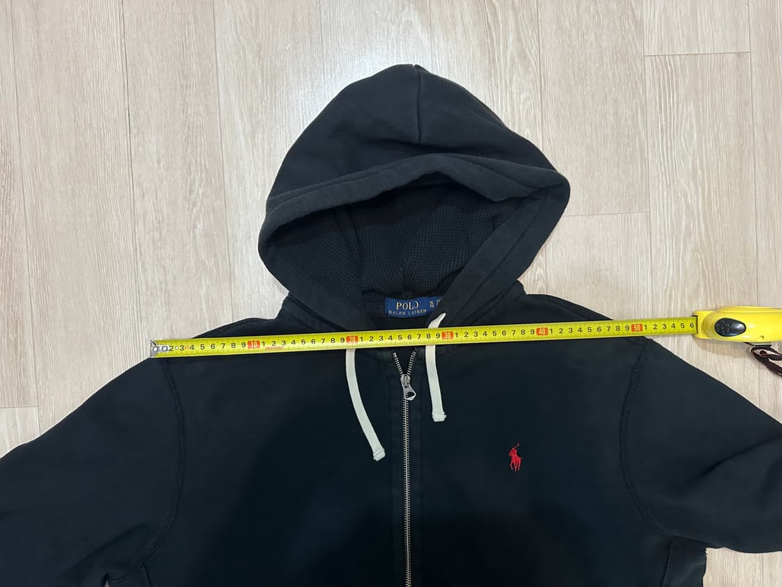 폴로 랄프로렌 후드집업, 블랙 사이즈 XL 상품이미지2