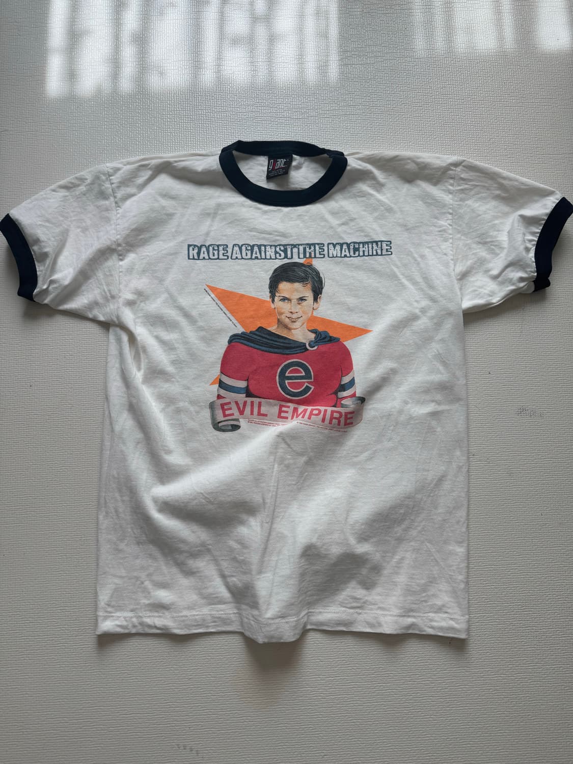 레이지어게인스트더머신 90s 밴드티 링거티 상품이미지1