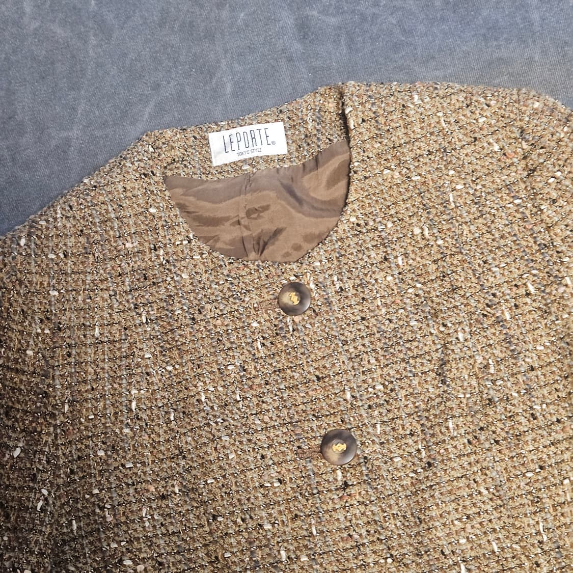 빈티지 트위드자켓 상품이미지2