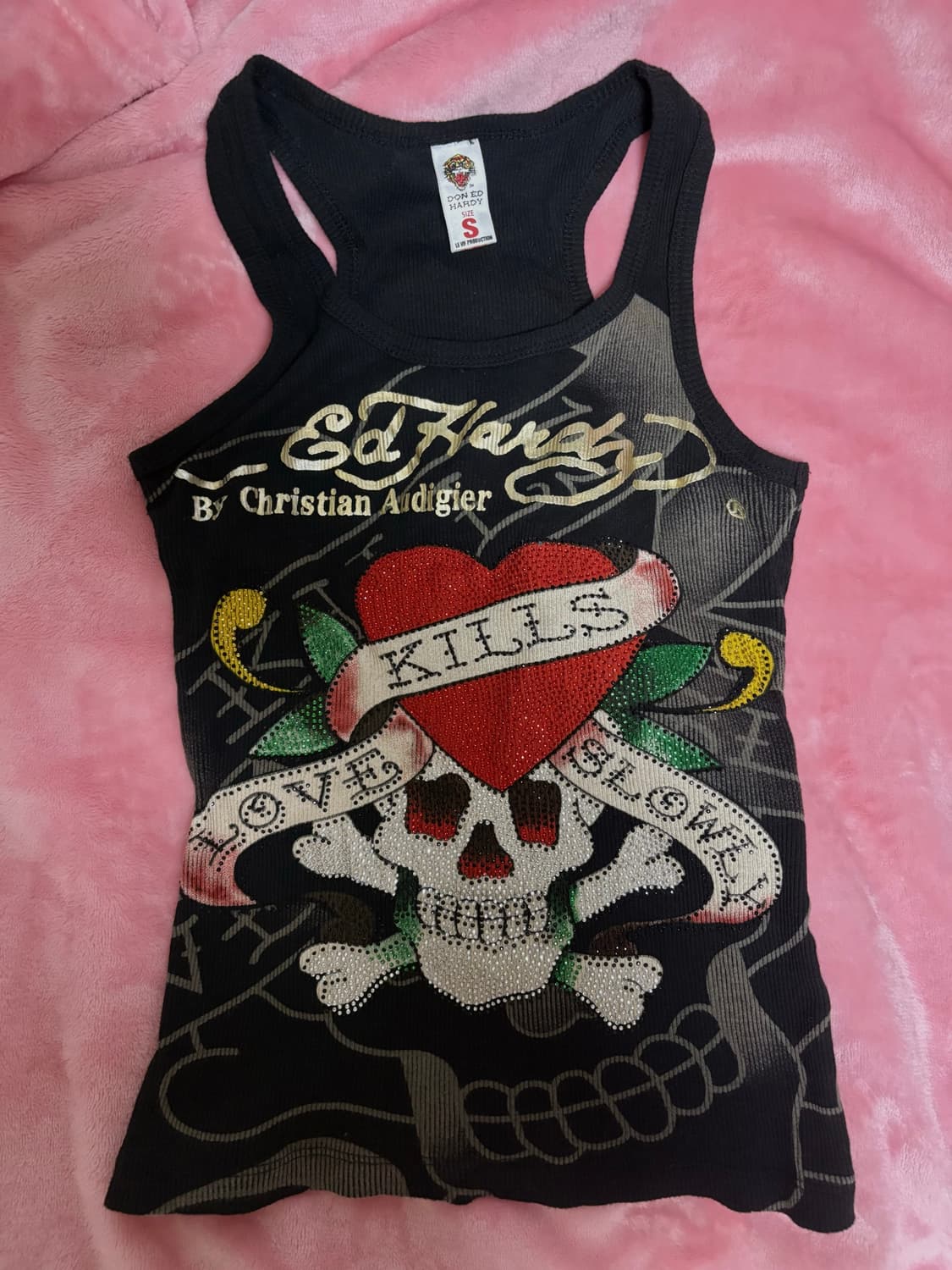 Ed hardy 펑크 나시 에드하디 상품이미지1
