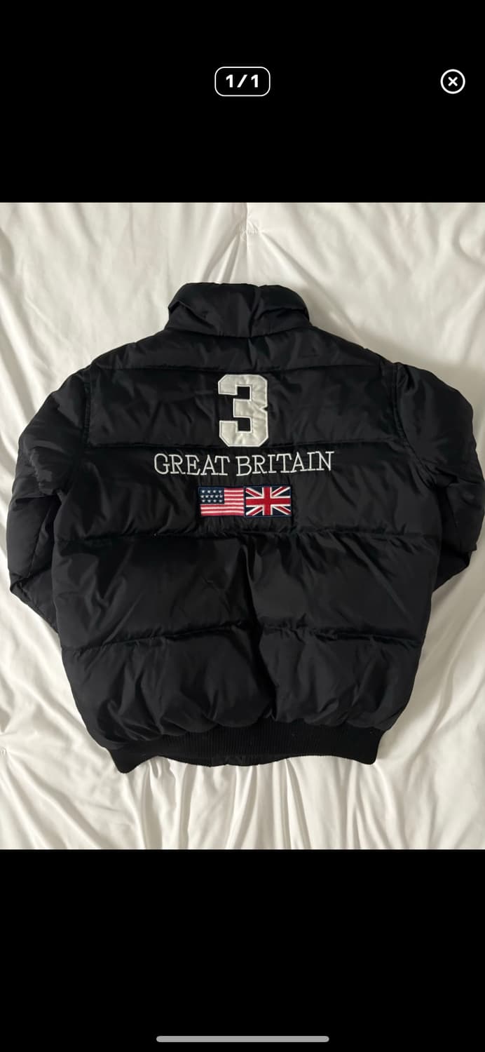 폴로 빅포니 브리튼 패딩 블랙 m 상품이미지2