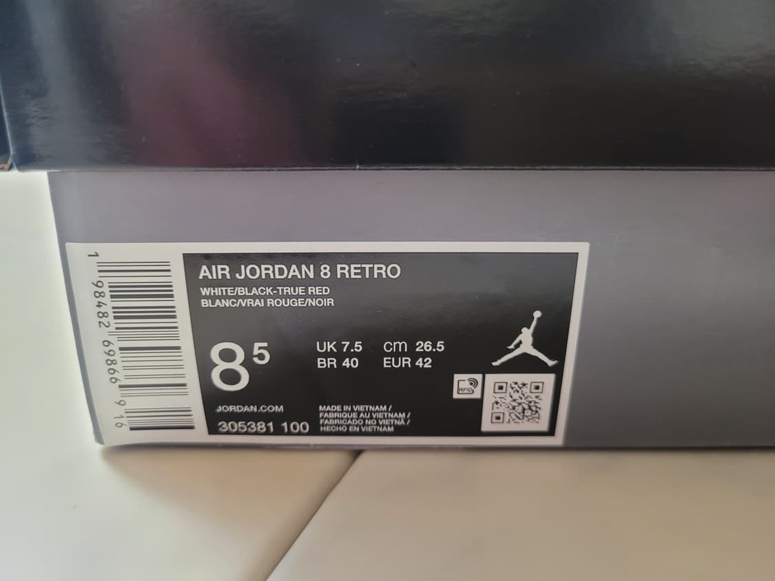 조던8 벅스버니 2025  
265사이즈 판매합니다 상품이미지6