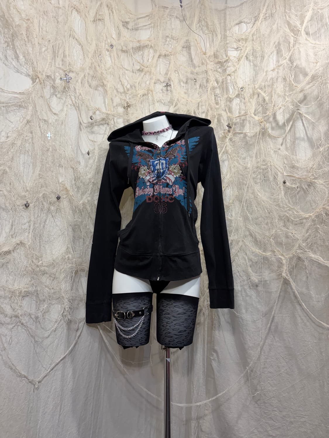 DOHC Y2K eagle hoodie zip up 상품이미지3