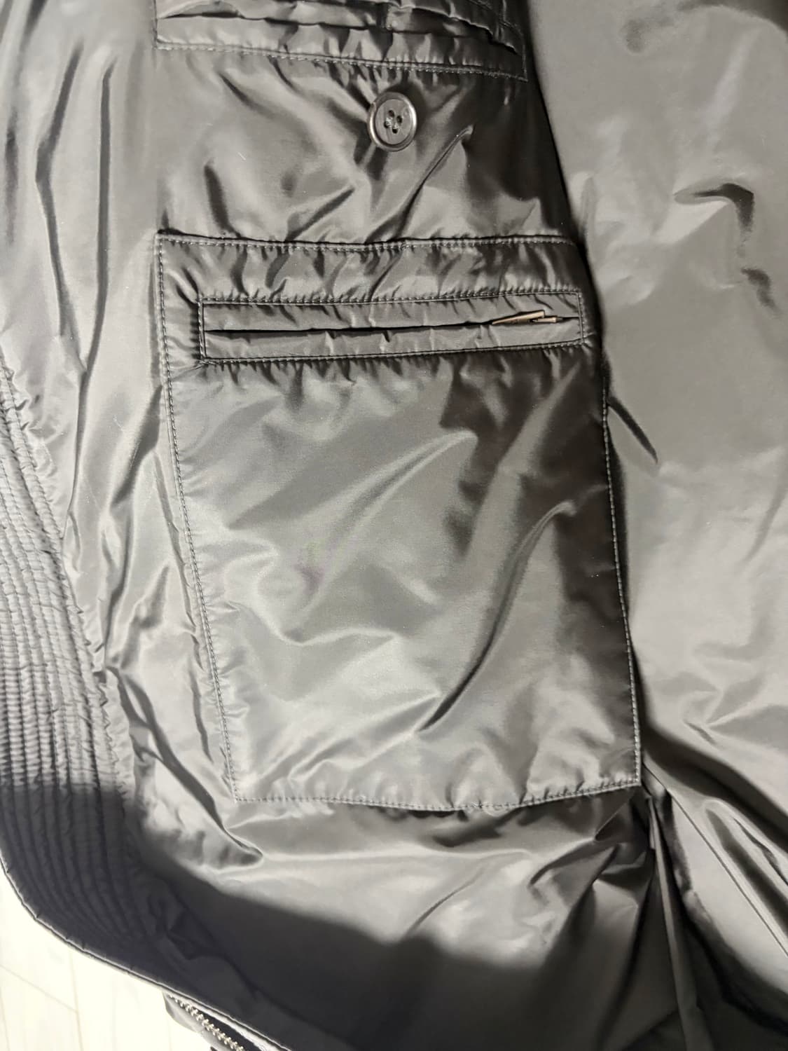 프라다 나일론 롱팽 블랙 54 상품이미지6