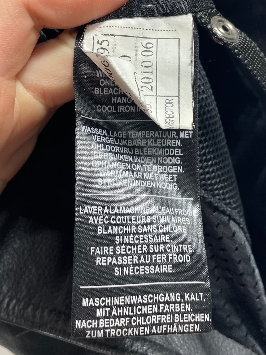  할리데이비슨 우먼스 로고 라이더 가죽자켓 (on.390)   상품이미지9