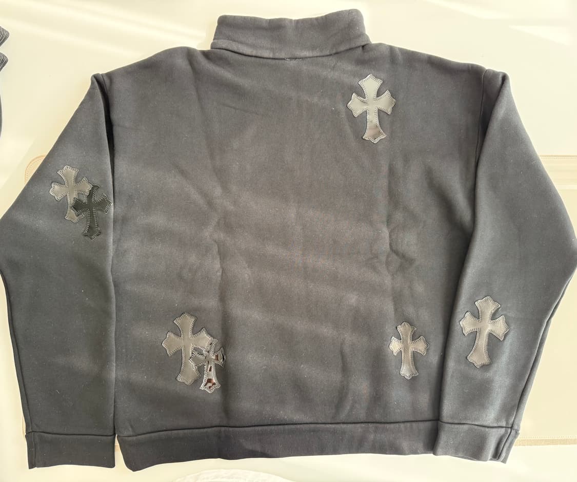 크롬하츠 크로스패치 하프집업 상품이미지2