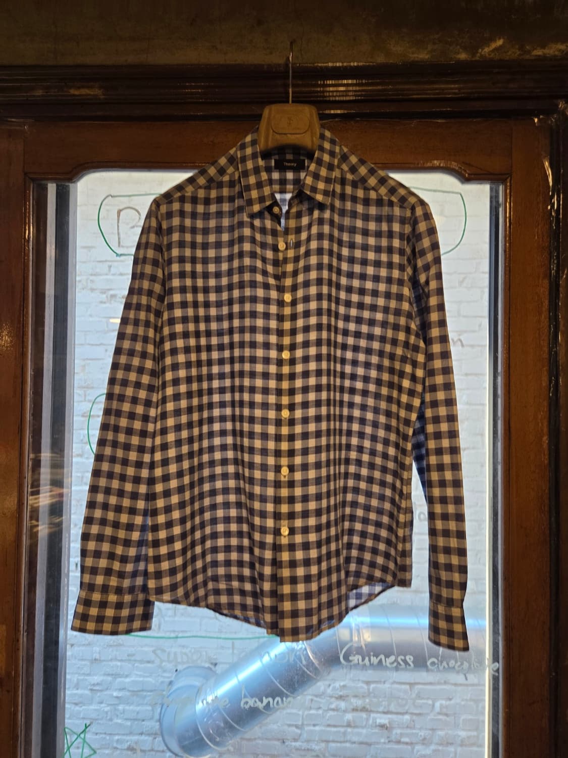 띠어리 체크셔츠 상품이미지7